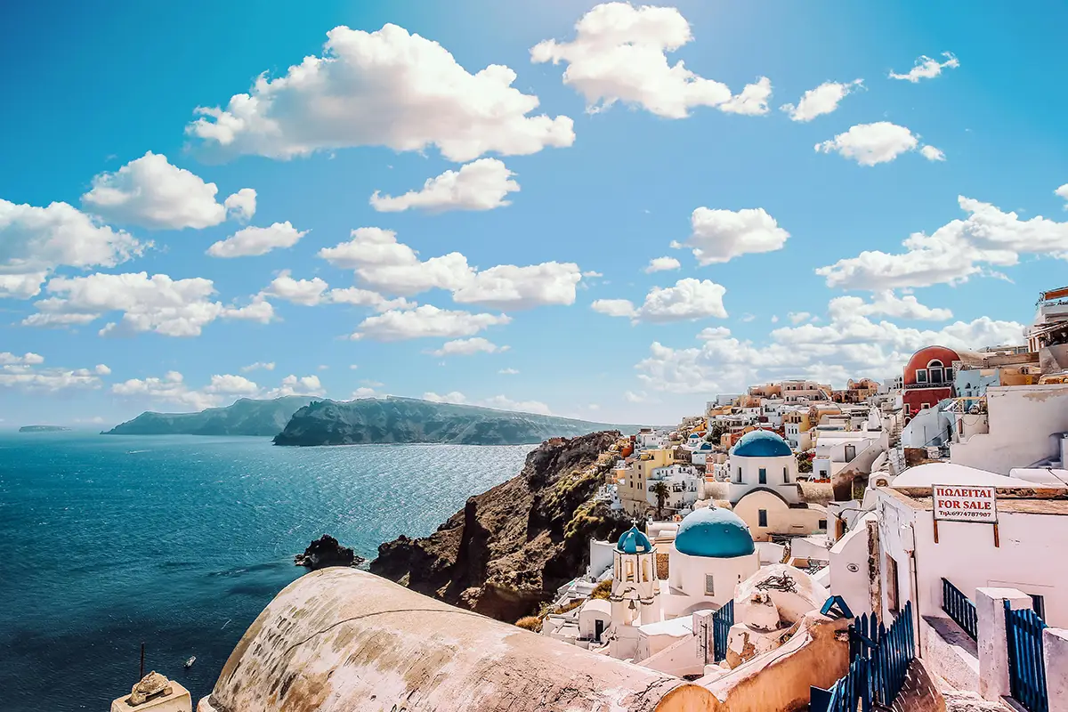Beautiful image of the Greek landscape.